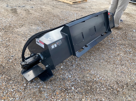 Unused 2024 Skid Steer Hydraulic Rotary Tiller