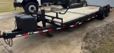 2017 PJ Bumper Hitch Tilt Bed Trailer