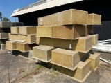 4 - NEW fiberglass troughs