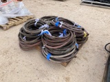 14 hoses and fittings, 50' long