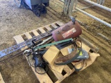 pallet of misc tools