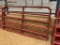 8’ HD 6 rail gate, red, UNUSED
