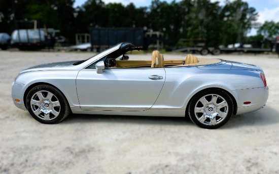 2008 Bentley Continental GTC convertible