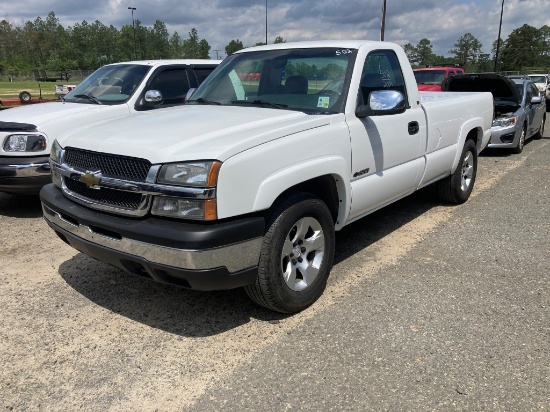 2004 Chevrolet 1500 single cab truck-RECON TITLE