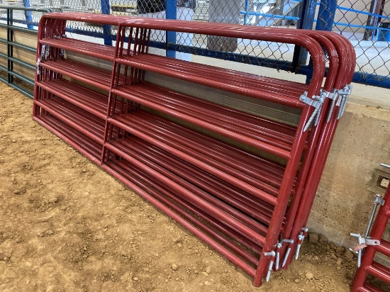 12’ Economy gate, red, UNUSED