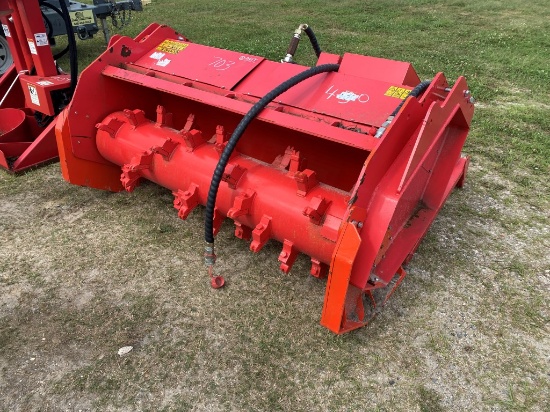 Raytree high flow mulcher for skid steer
