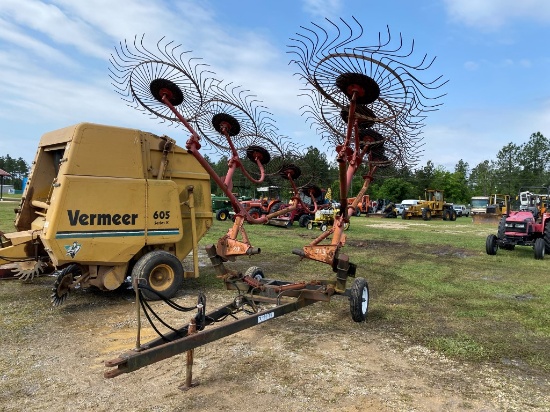 Peerless hay rake