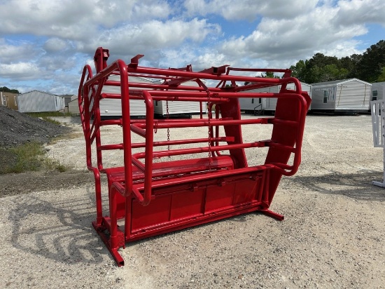 Powder River head gate/squeeze chute