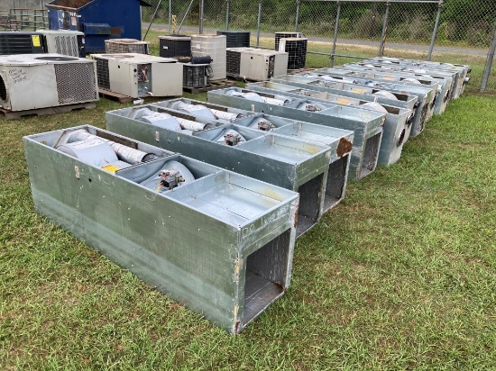 lot of 13 furnaces