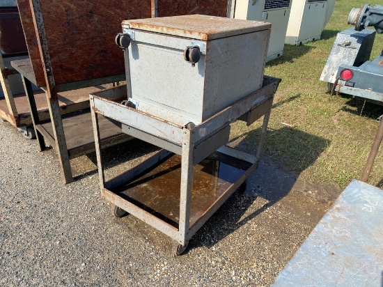 2 rolling carts