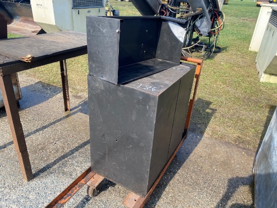 rolling cart and toolbox