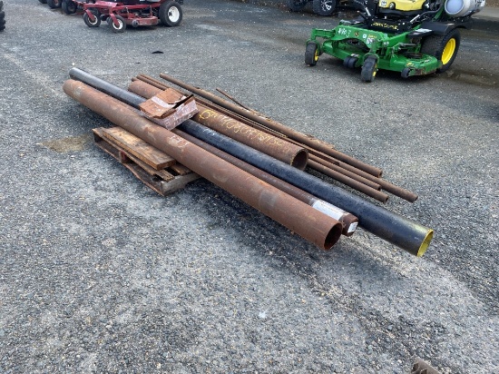 pallet of pipe stock