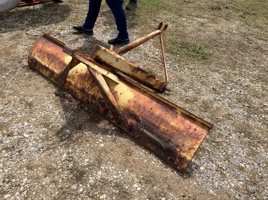 yellow grader bucket