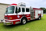 2004 American LaFrance single axle fire truck