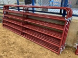 12’ Economy gate, red, UNUSED