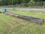 2 - 30' creosote laminated 12