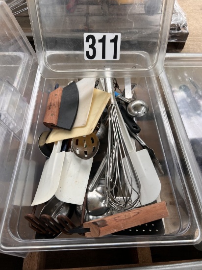Assortment of kitchen utensils