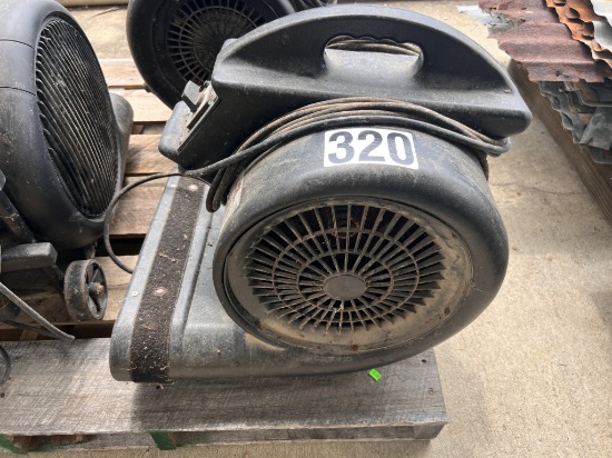 Air Fox air mover with handle, Model: AM3450a