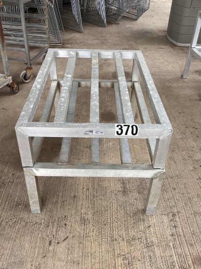 2- aluminum 24" x 36" dunnage racks