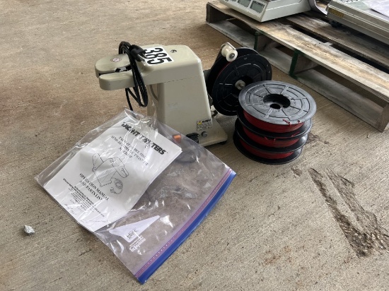 Tach-It Twisters semi-automatic twist tie machine
