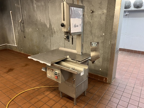 Biro fixed head power meat saw, 3 phase