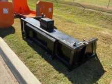 Skid steer vibratory screening bucket- 84"