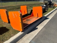 Skid steer shop plow
