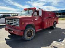 1989 GMC 7000 Pumper Truck