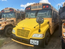 Inoperable 2009 Bluebird Bus, 926