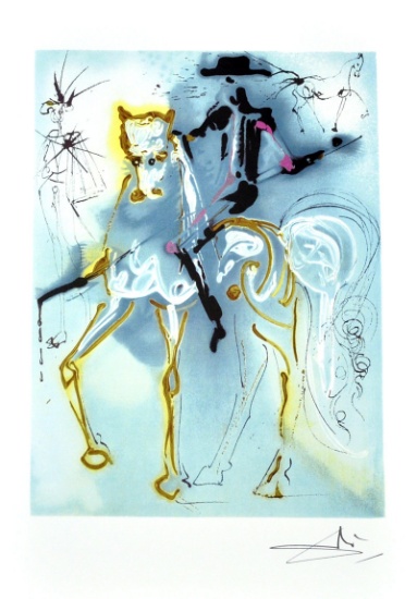 SALVADOR DALI (After) La Picador Print, 342 of 500