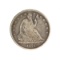1871 Liberty Seated Half Dollar Coin