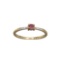 APP: 0.5k Fine Jewelry 14KT Gold, 0.23CT Red Ruby And Diamond Ring