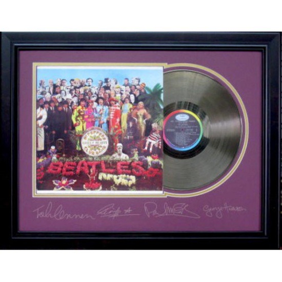 Beatles Gold Album - Plate Signatures