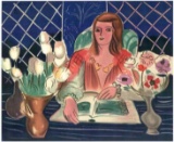 Henri Matisse ''''143 Mlle A.N. Annelies'''' 18 x 24 Paper Image