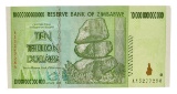 10 Trillion Dollar Zimbabwe Note