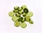 APP: 3k 20.00CT Round Cut Green Peridot Parcel