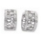 *Fine Jewelry, 14KT White Gold, 0.50CT Diamond Earrings