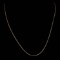 *Fine Jewelry 14KT Gold, 1.9GR, 16'' Diamond Cut Satin Snake Chain