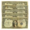 (5) 1935 $1 U.S. Silver Certificates