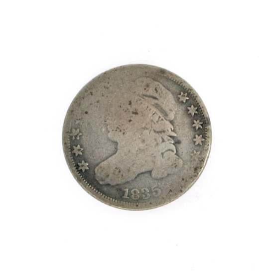 1835 Capped Bust Dime Coin