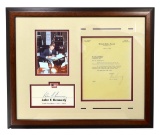 Very Rare Museum Piece Signed John F. Kennedy Letter  -PNR-