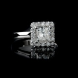 APP: 15.2k *Fine Jewelry 14KT White Gold, 1.51CT Round Brilliant Cut Diamond Engagement Ring