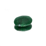 APP: 1.7k 22.81CT Oval Cut Green Emerald Gemstone