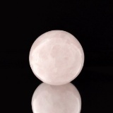 APP: 1.1k Rare 1,072.50CT Sphere Cut Rose Quartz Gemstone