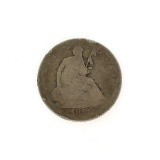 Rare 1858 Liberty Seated Half Dollar Coin