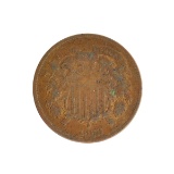 1868 Two-Cent Coin