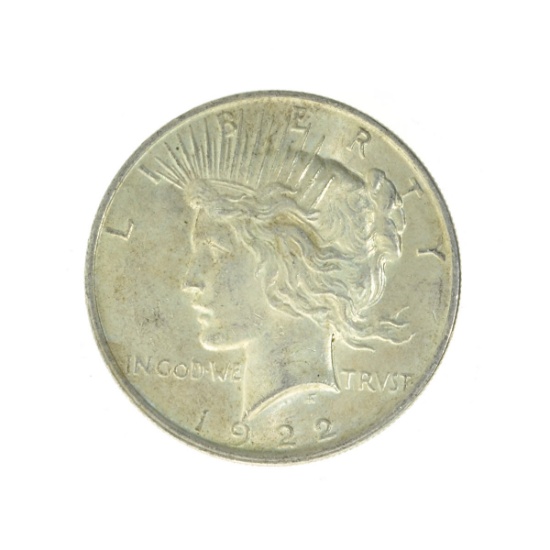 1922 Peace Silver Dollar Coin