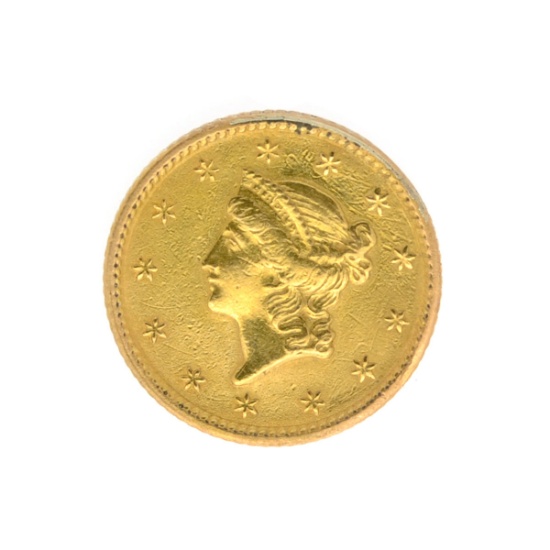 *1851 $1 U.S. Liberty Head Gold Coin (JG-N)