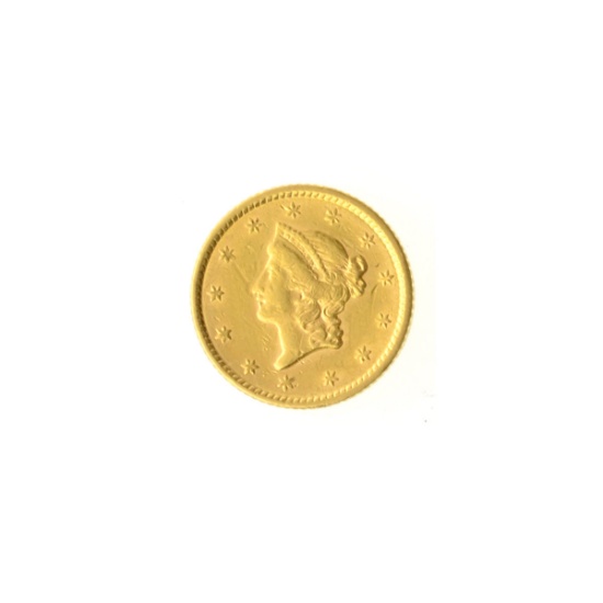 *1852 $1 U.S. Liberty Head Gold Coin (JG-N)