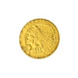 *1912 $2.50 U.S. Indian Head Gold Coin (JG)